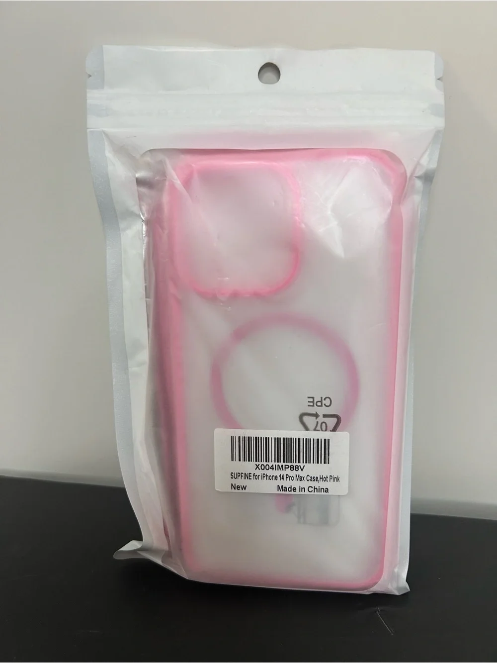 Hot Pink iPhone 14 Pro Max Protective Case -